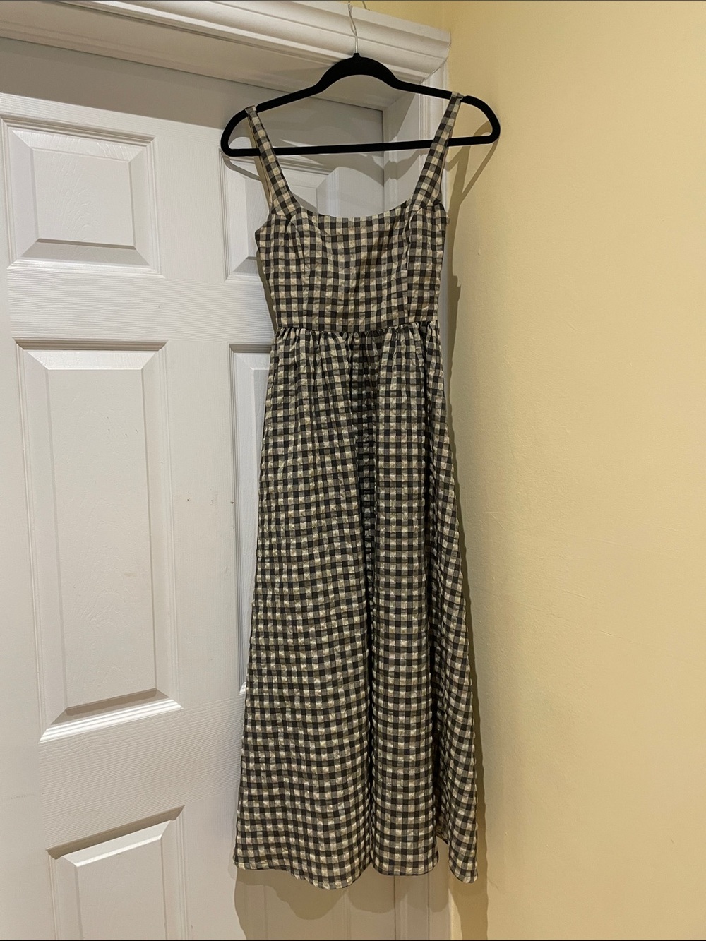 Princess Polly Old money European Summer Coquette Gingham Maxi Dress